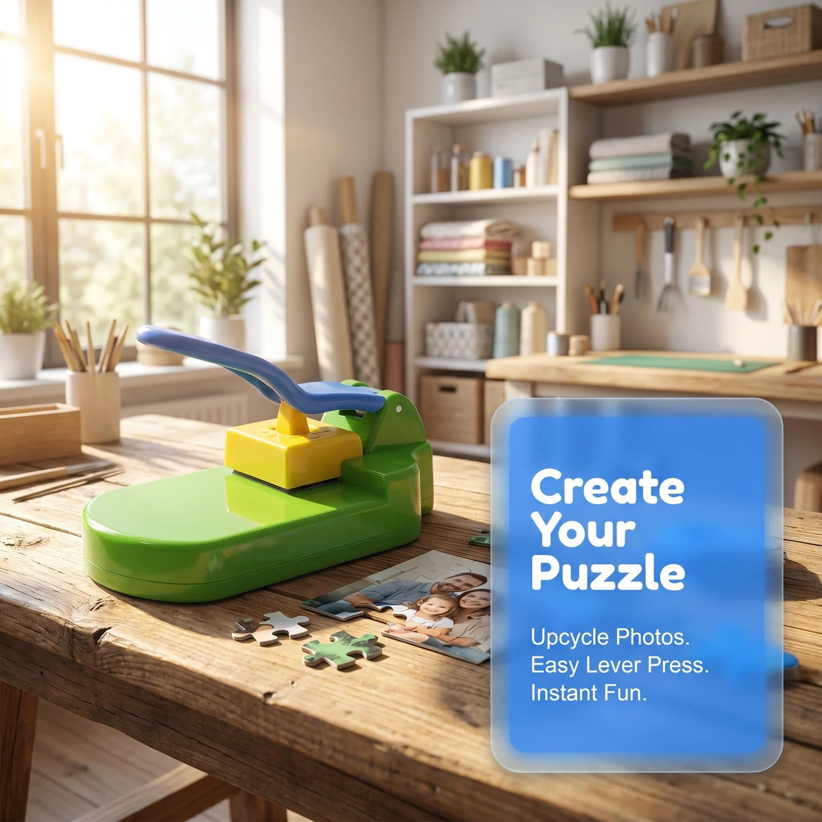 PuzzlePress – DIY Photo Jigsaw Puzzle Maker 🧩📸