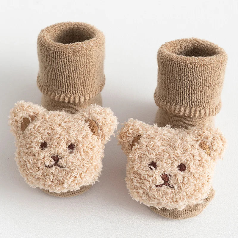 Cute Baby Cotton Bear Socks
