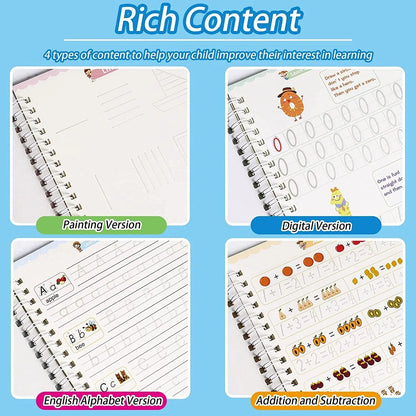 Magic Writing Practice Set for Preschool Kids