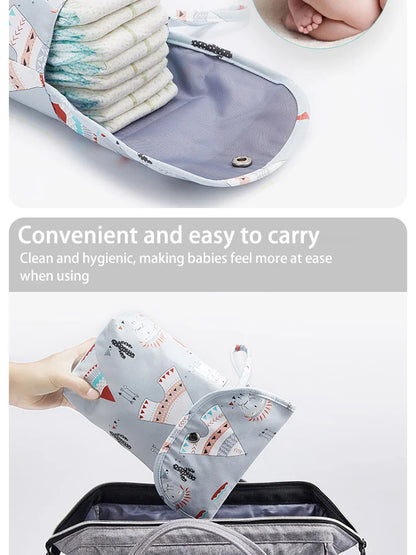 Waterproof Baby Nappy Storage Bag
