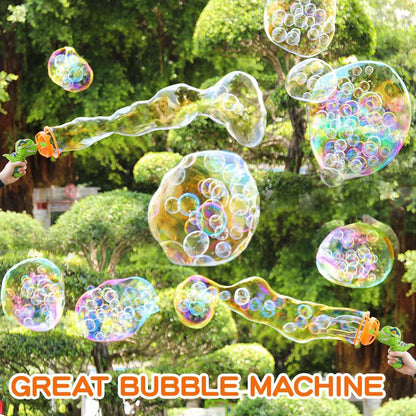 Dino Bubble Gun Machine