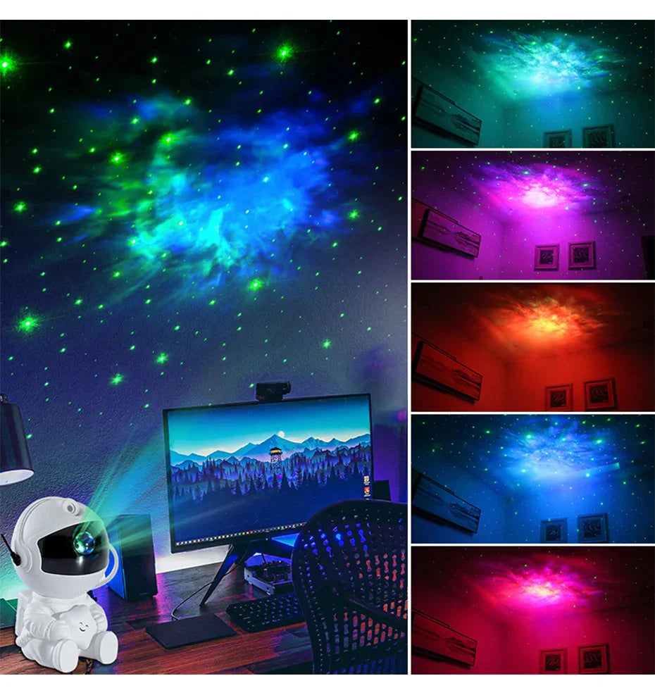 Astronaut Star Projector Lamp