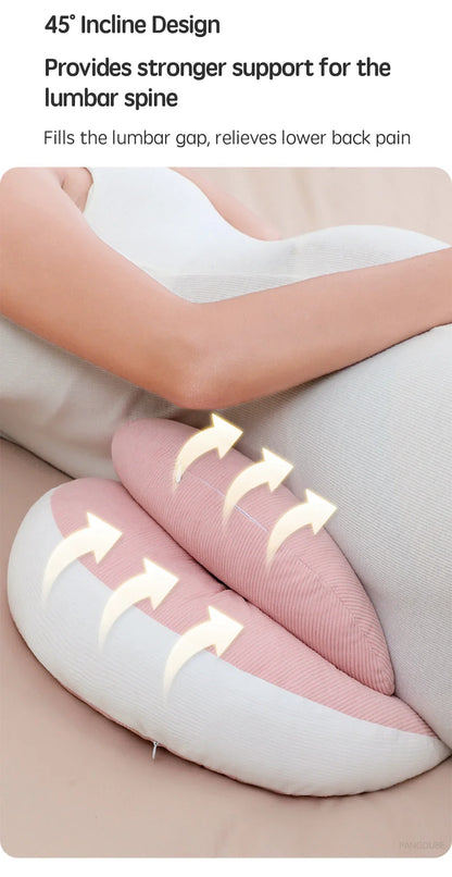 Pregnancy Waist Support Pillow – Adjustable Sleep Cushion