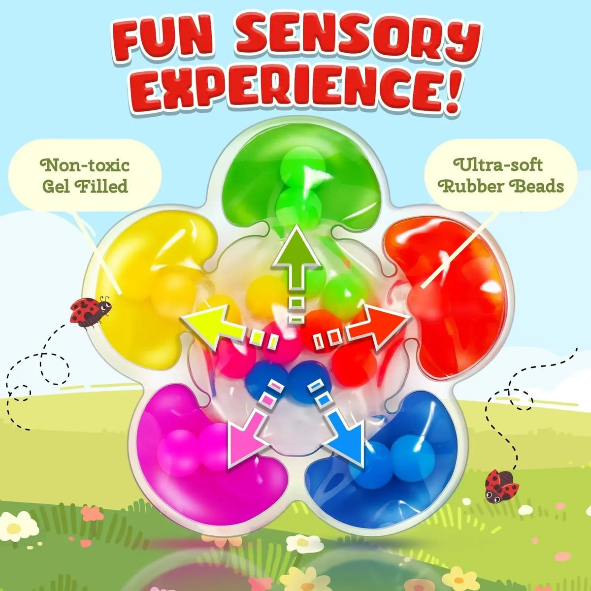 Colour Sorting Sensory Toy – Educational Matching Toy for Kids – Kids ...