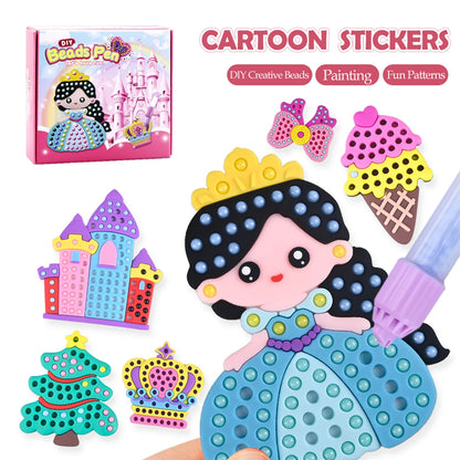 Creative DIY Bead Pen Set – Sparkling, Fun
