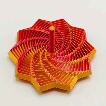 SpinGlow 3D Rainbow Sensory Fidget Toy