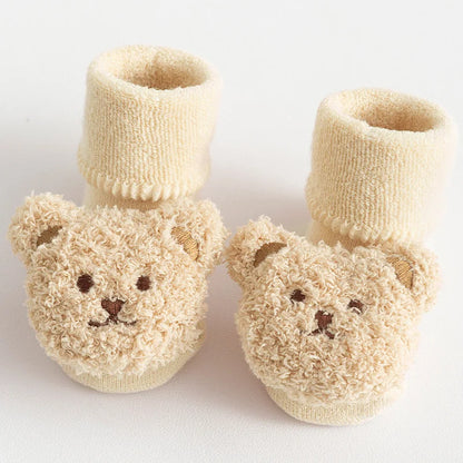 Cute Baby Cotton Bear Socks