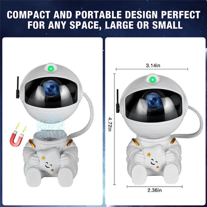 Astronaut Star Projector Lamp