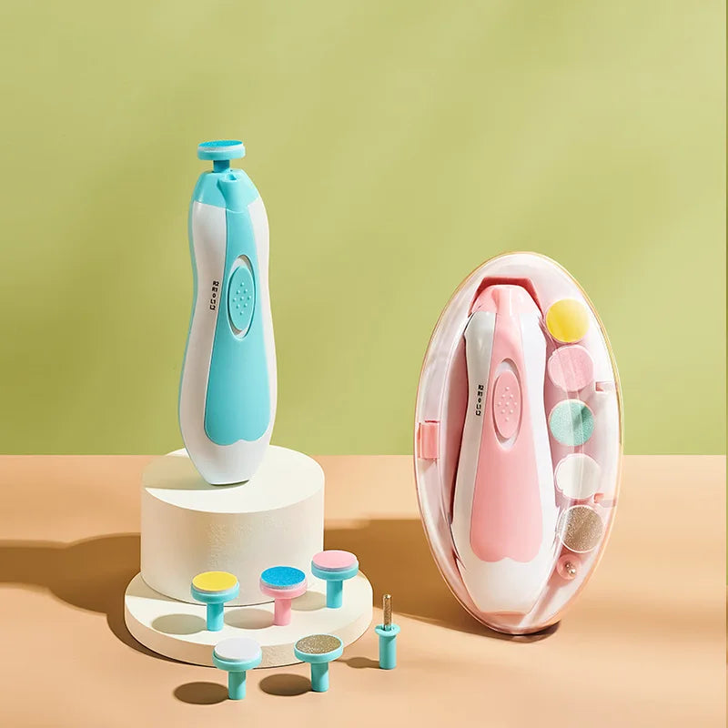 SafeTrim Electric Baby Nail Polisher – Gentle Nail Care Tool for Babies