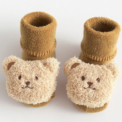 Cute Baby Cotton Bear Socks