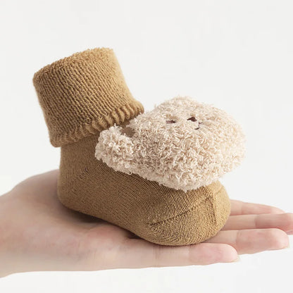 Cute Baby Cotton Bear Socks