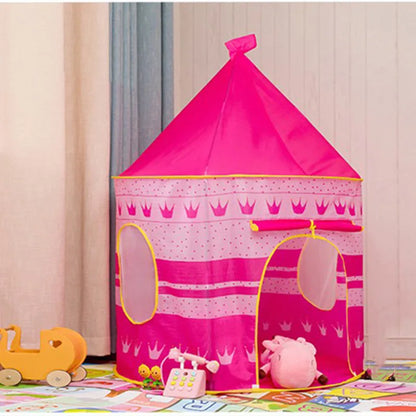 Infant Toddler Folding Tent – Portable Kids Castle Play House