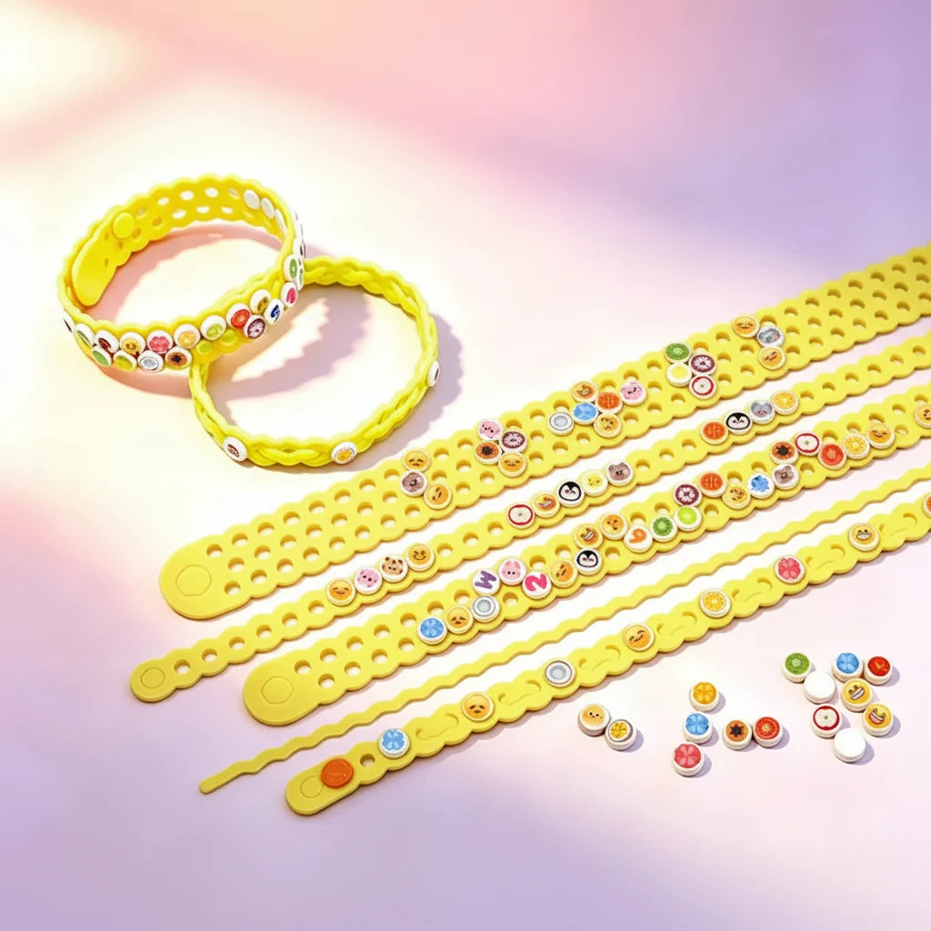 Creative Beads - DIY Silicone Bracelet Making Kit