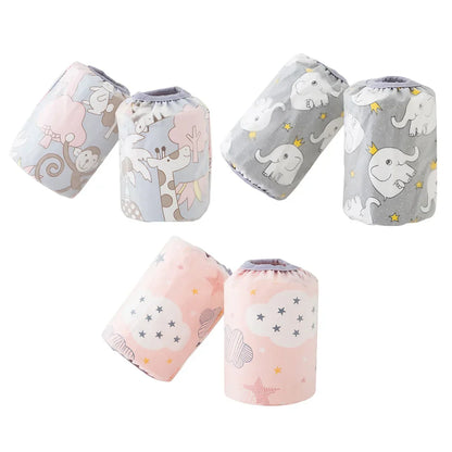 3 Pairs Cartoon Waterproof Baby Arm Sleeves – Mealtime Mess Protector