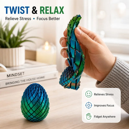 DragonTwist - Fidget Dragon Egg