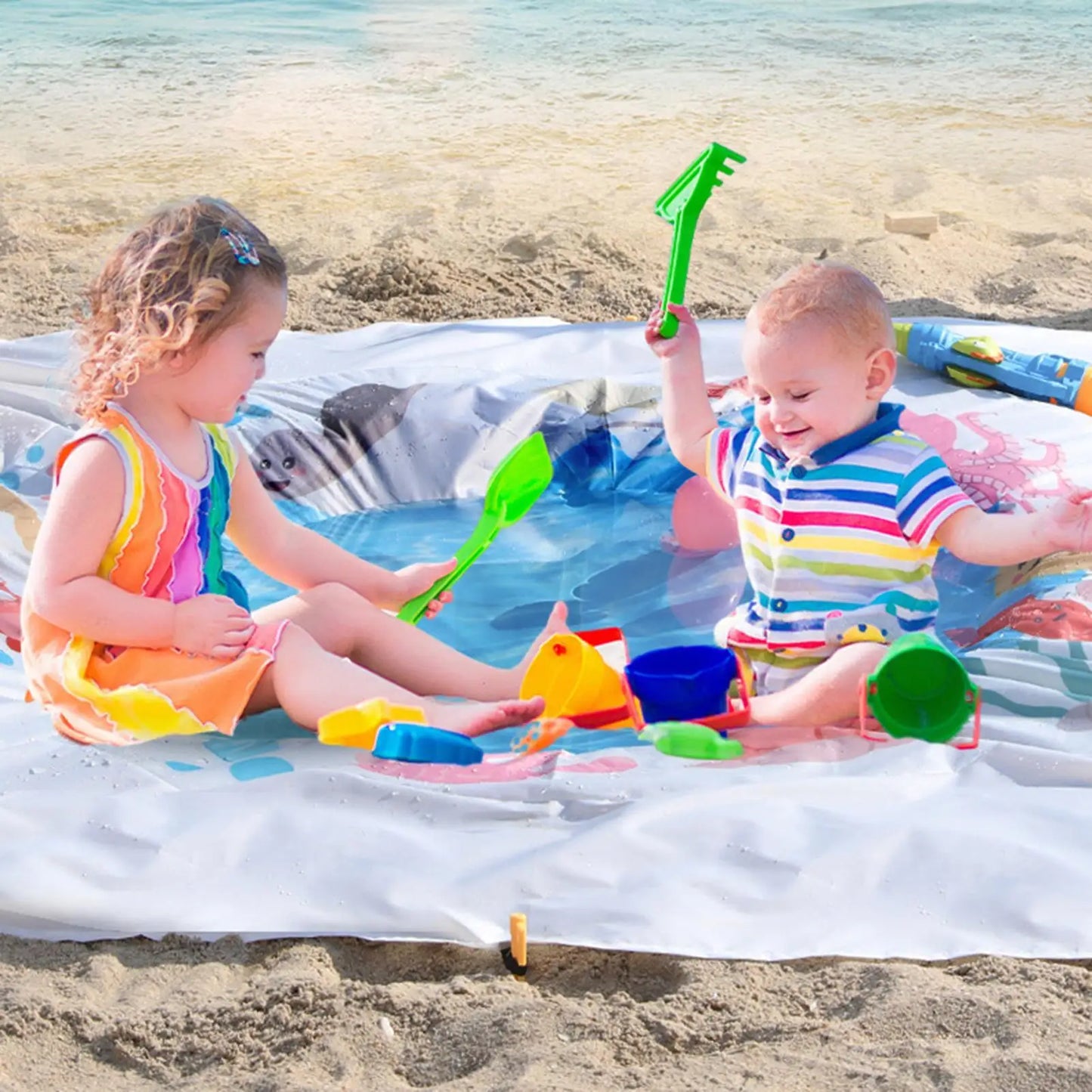 SplashNest Beach Baby Pool