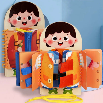 SkillPlay Wooden Montessori Busy Board