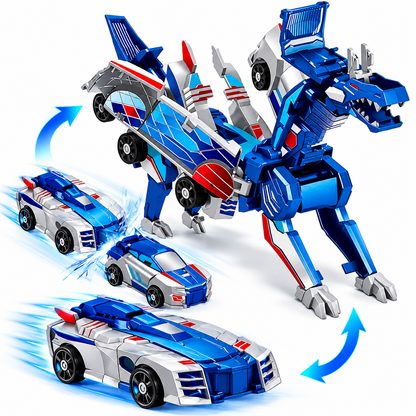 DragonShift – 2-in-1 Transforming Robot Car 🐉🚗