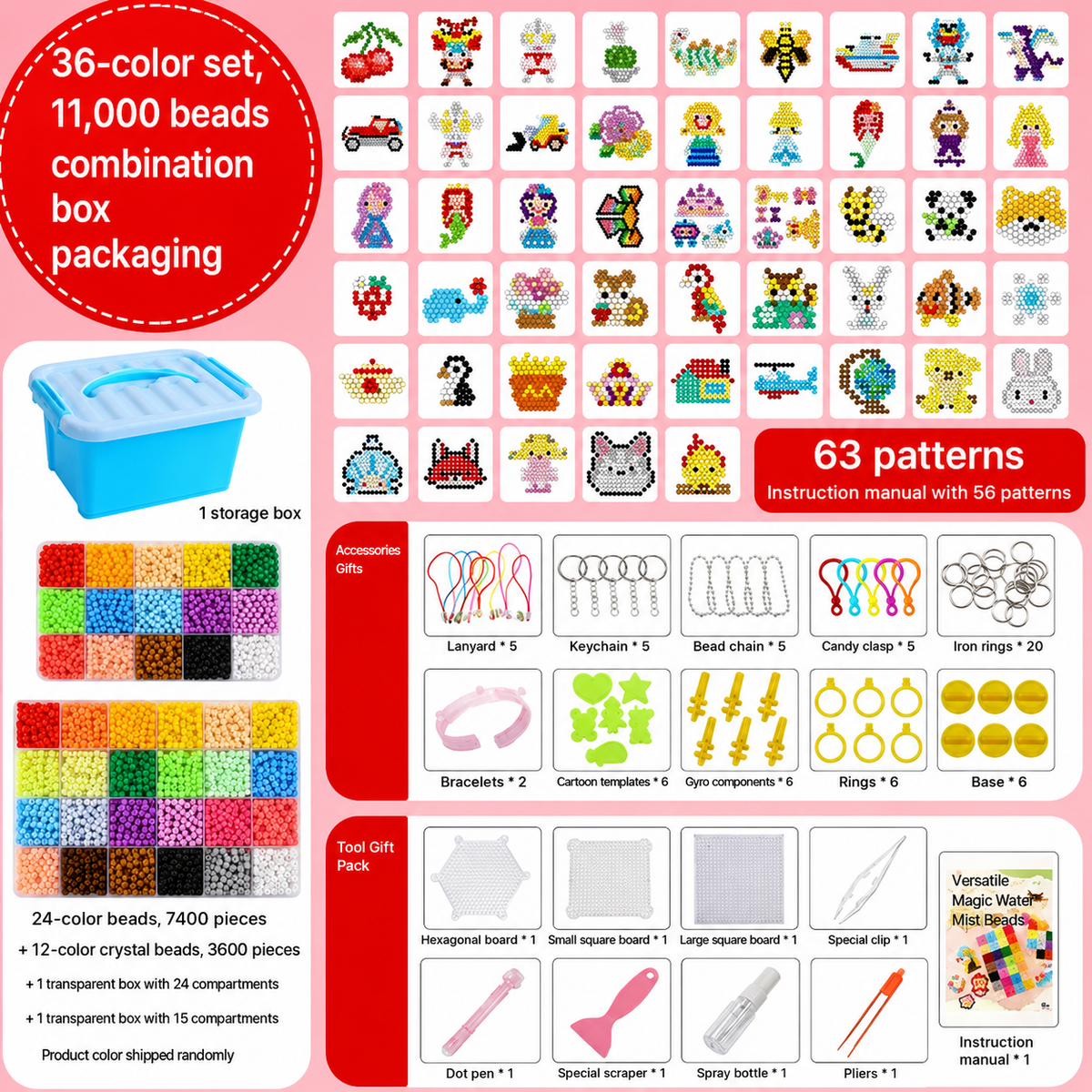 Magic Water Fuse Beads - DIY Craft & Creative Bead Set